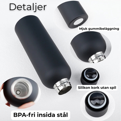 Rostfritt stål vattenflaska 750ml